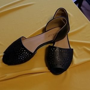 Banboo flat slip on shoes